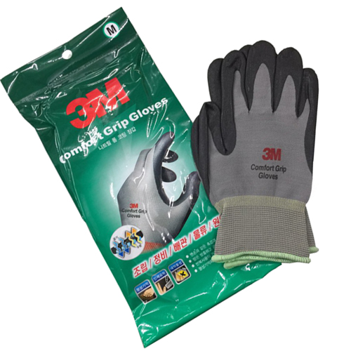 3M 니트릴 폼 코팅 장갑 Comfort Grip Gloves (사이즈 M/L)
