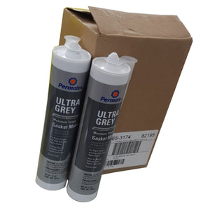PERMATEX ULTRA Grey Gasket Sealant #82195 퍼마텍스 가스켓 실란트  용량:368g×6EA/Box