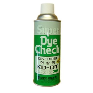 다이체크 현상액 Super dye check KD-DT 현상액 DT (D4) 용량:450ml